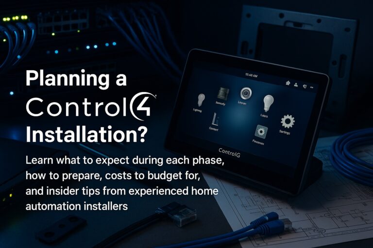 Control4 installation