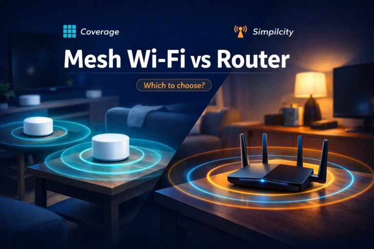 mesh wifi vs router