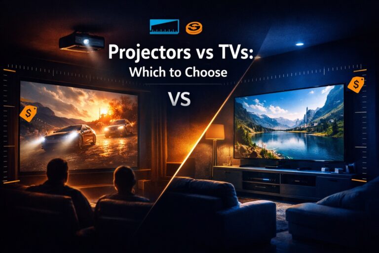 Projectors vs TVs for Home Theaters