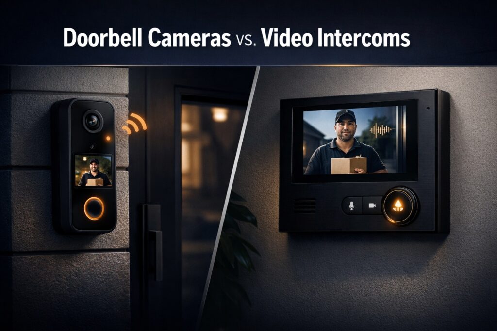 Doorbell Cameras Vs Video Intercoms