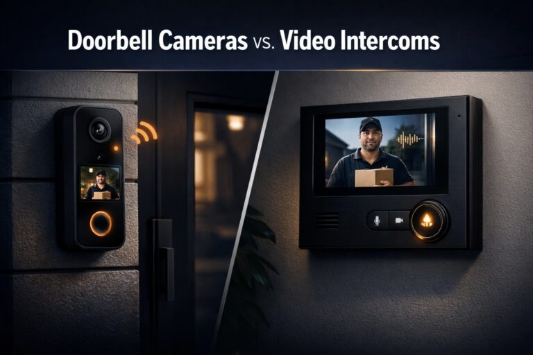 Doorbell Cameras Vs Video Intercoms
