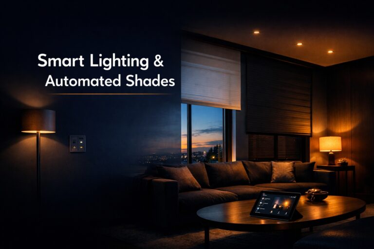 Lighting Automated Shades
