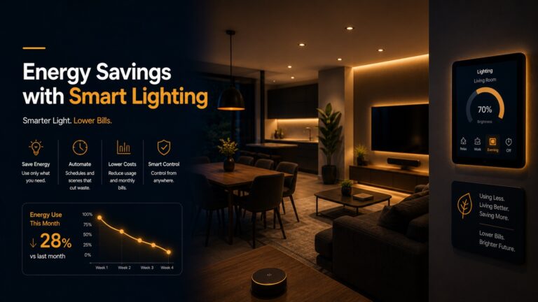 Smart Lighting For Energy Savings