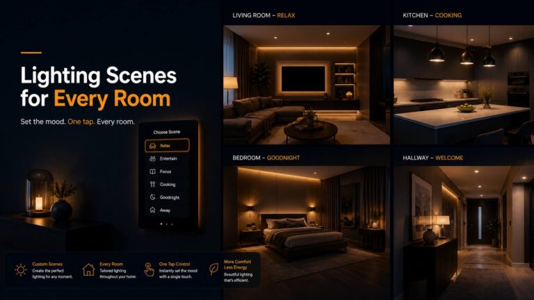 Smart Lighting Scenes For Every Room